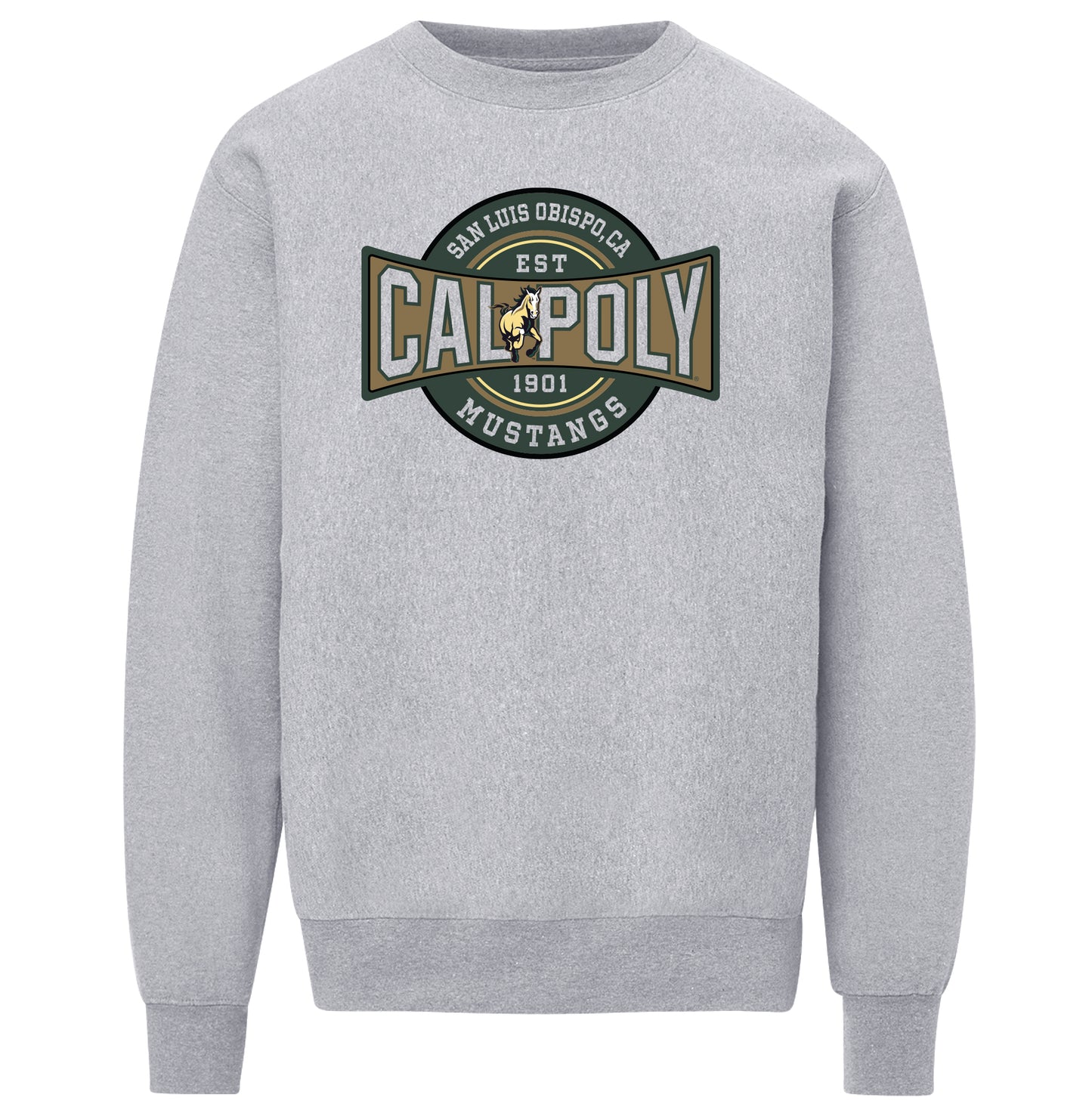 Cal Poly Pro Weave Crewneck Sweatshirt