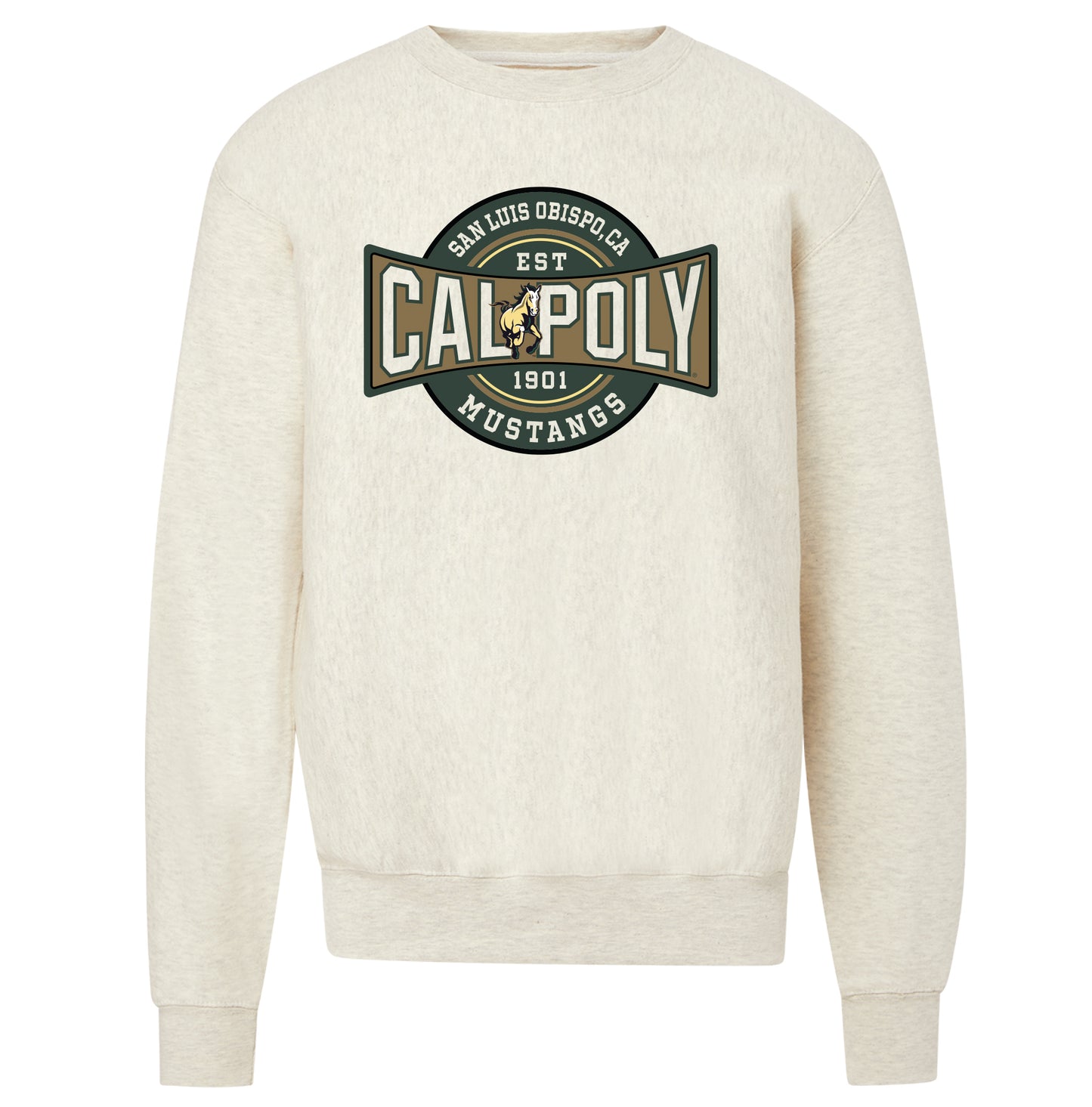 Cal Poly Pro Weave Crewneck Sweatshirt