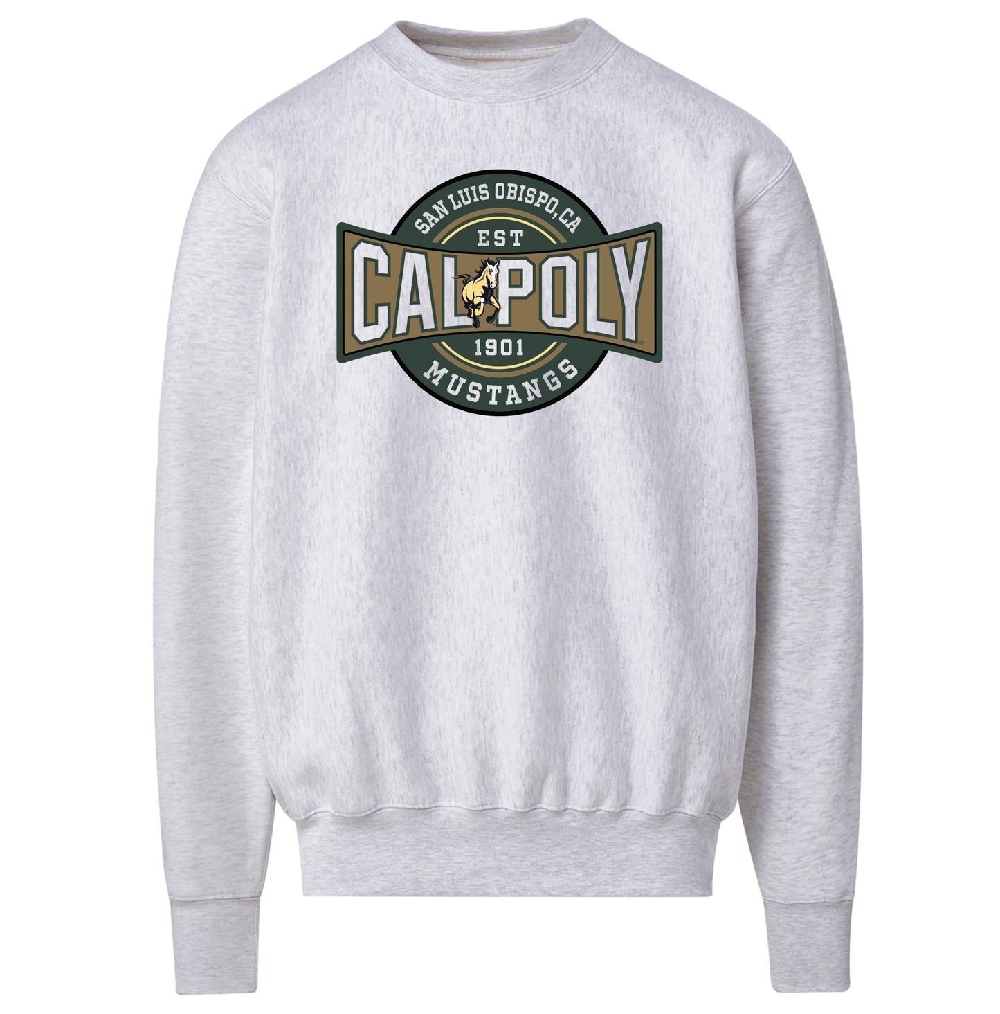 Cal Poly Pro Weave Crewneck Sweatshirt