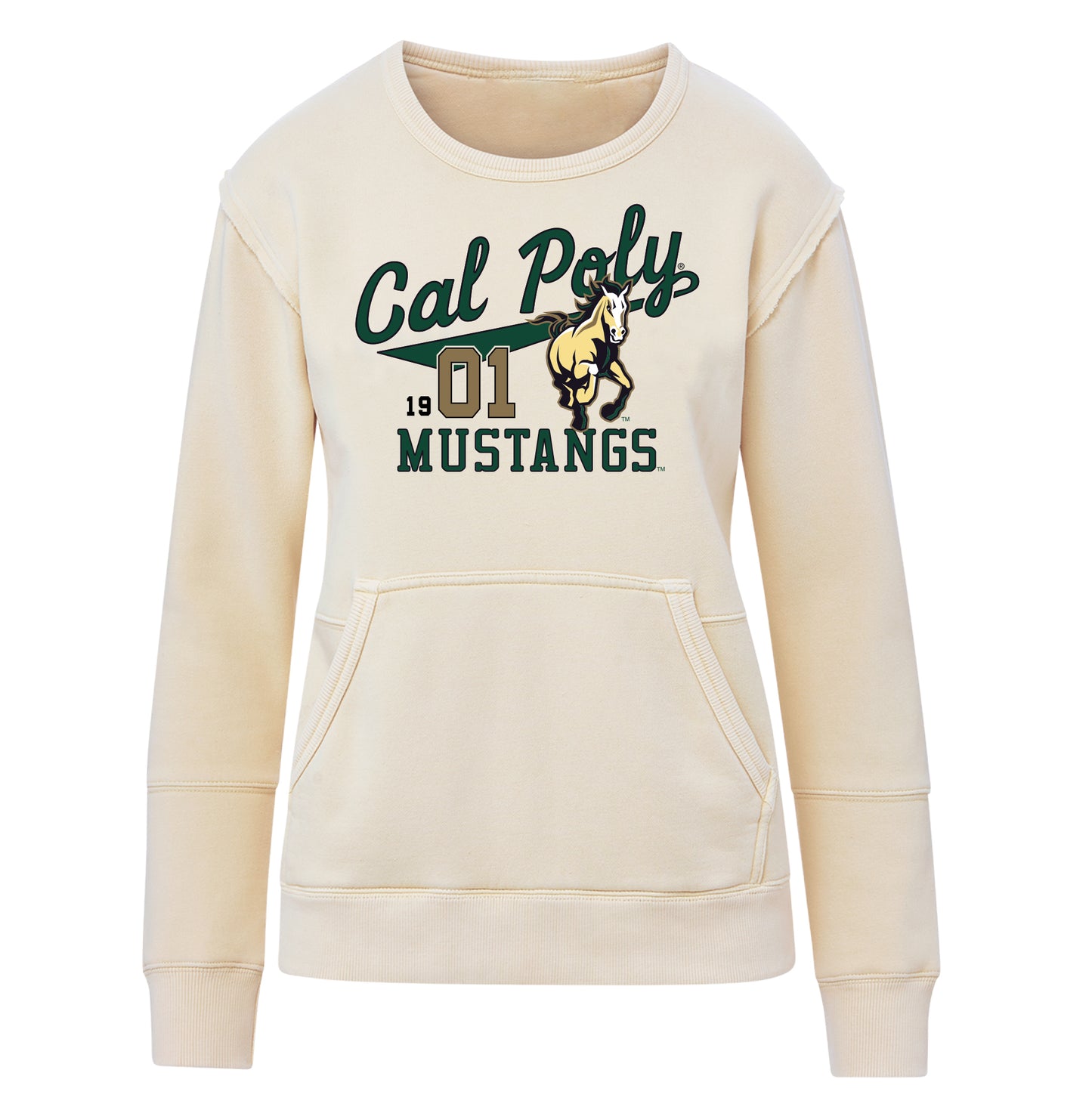 Cal Poly Coastal Color Ladies Crew