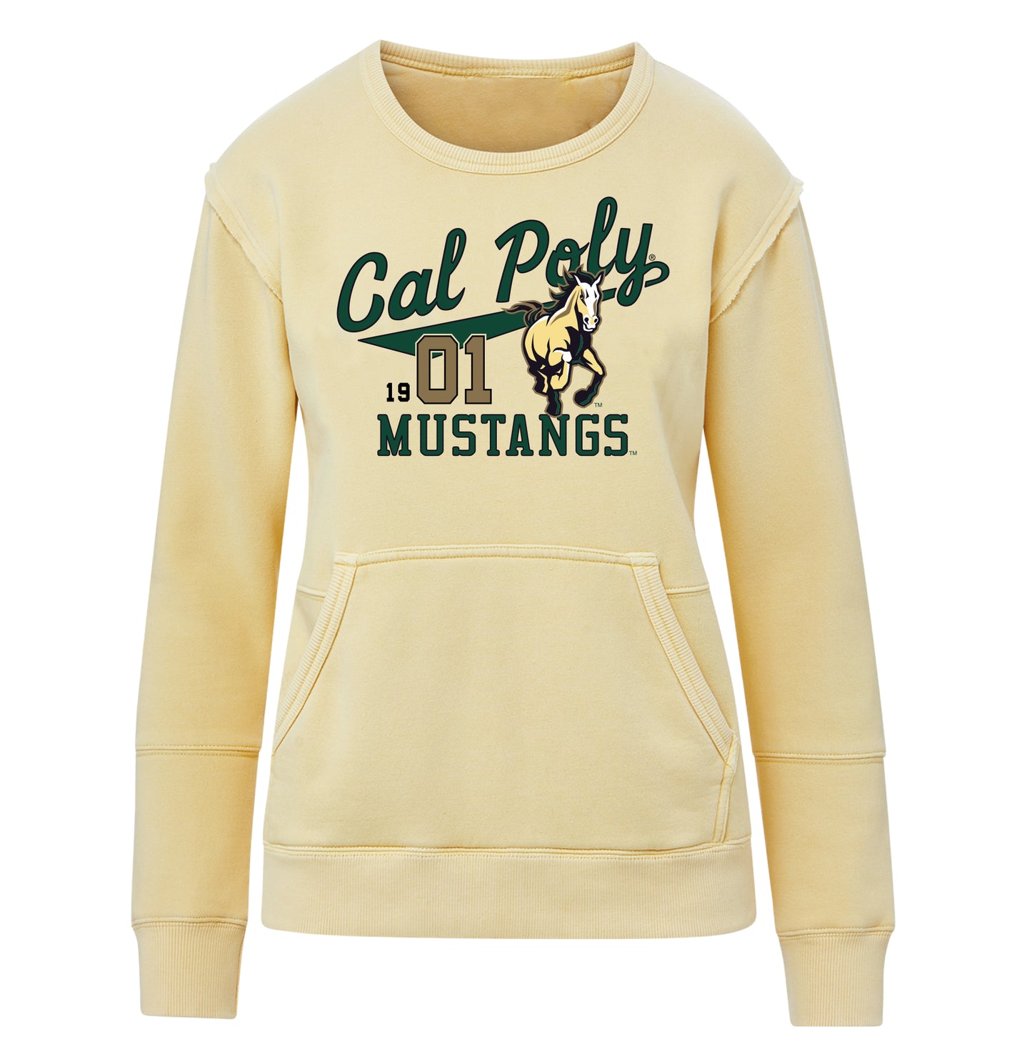 Cal Poly Coastal Color Ladies Crew