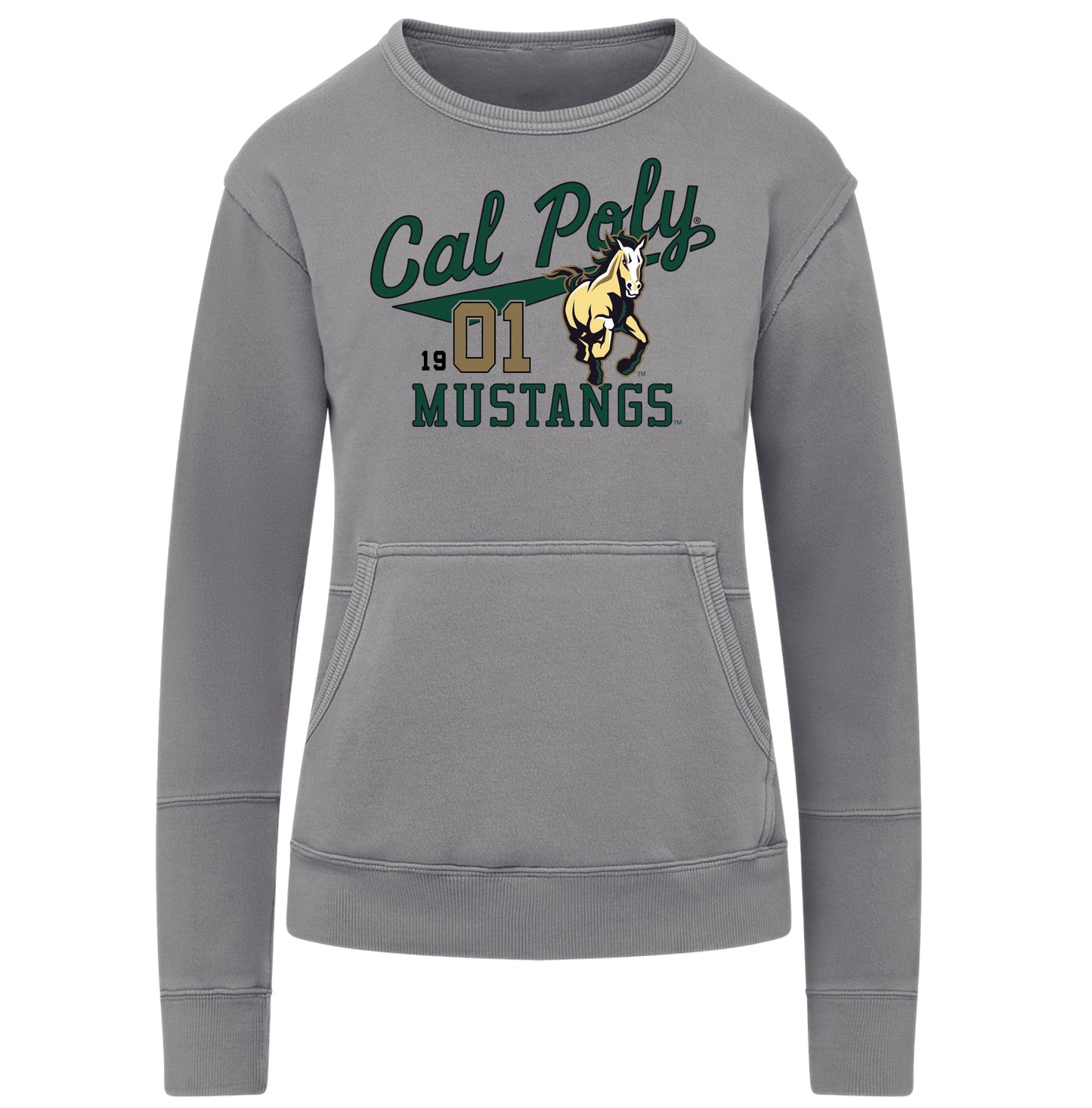 Cal Poly Coastal Color Ladies Crew