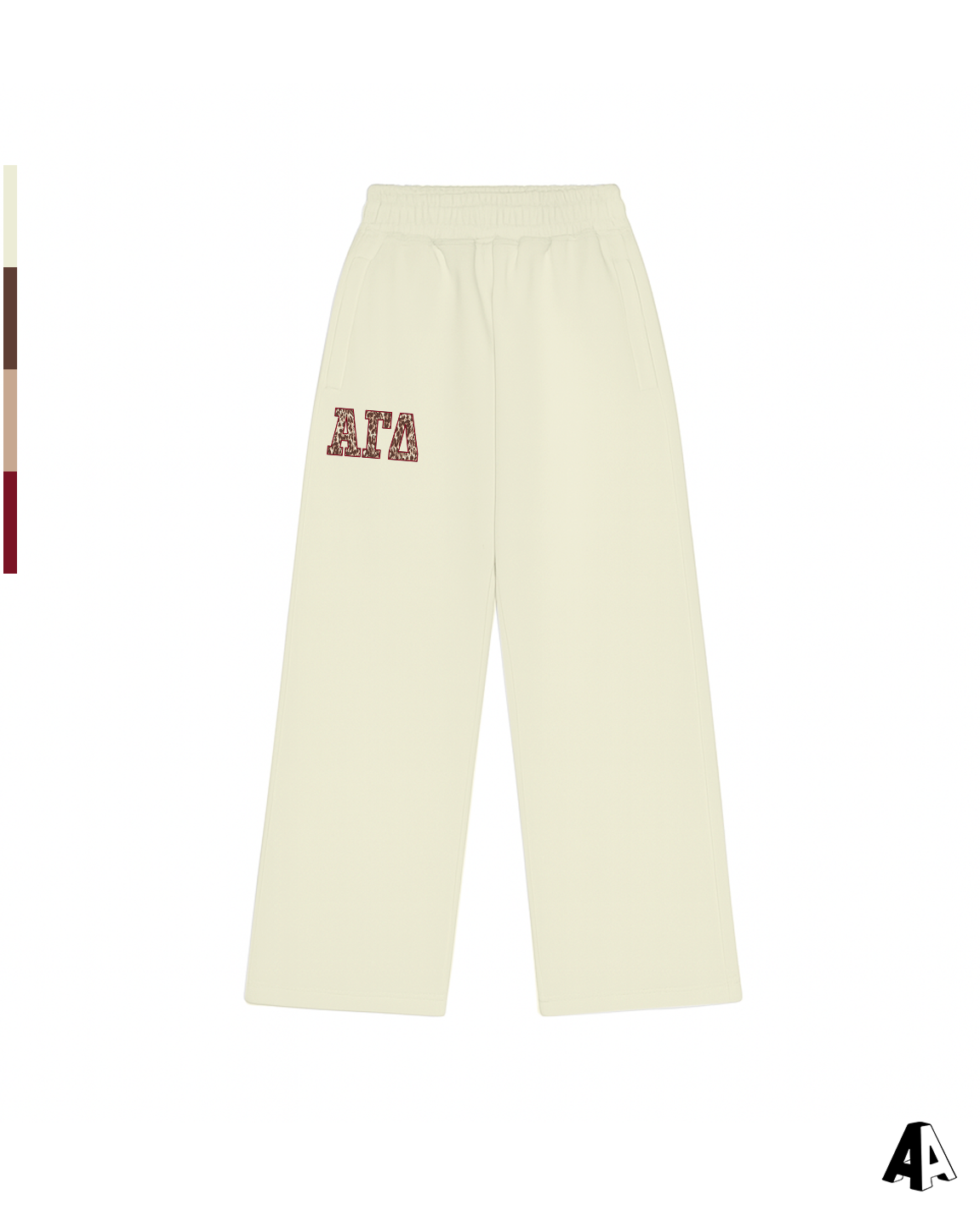 Cheetah Ivory Sweatpants